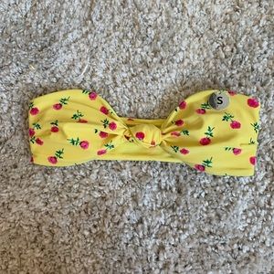f21 rose bikini top